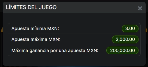 Límites del juego